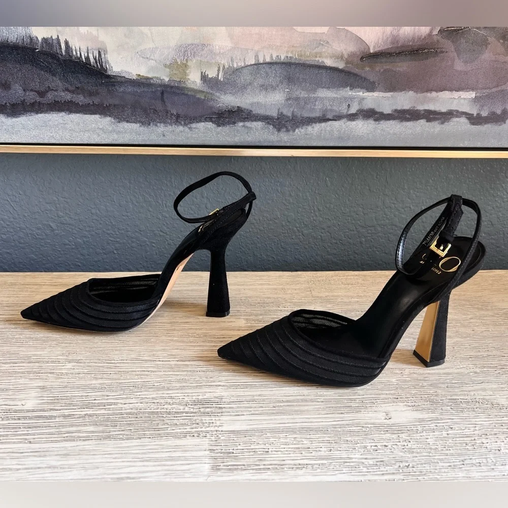 LIKE NEW!!!! Jennifer Lopez Torrie Elegant Black Heels - Picture 2 of 6